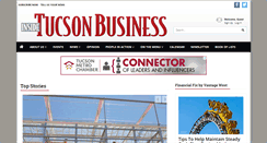 Desktop Screenshot of insidetucsonbusiness.com